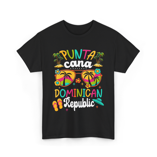 Punta Cana Dominican Republic Vacation T-Shirt - Black