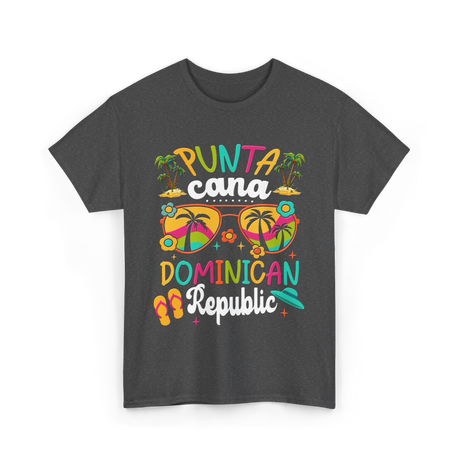 Punta Cana Dominican Republic Vacation T-Shirt - Dark Heather