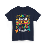 Punta Cana Dominican Republic Vacation T-Shirt - Navy