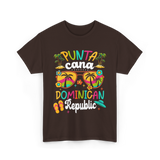 Punta Cana Dominican Republic Vacation T-Shirt - Dark Chocolate