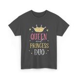 Queen and Princess Duo princess T-Shirt - Dark Heather