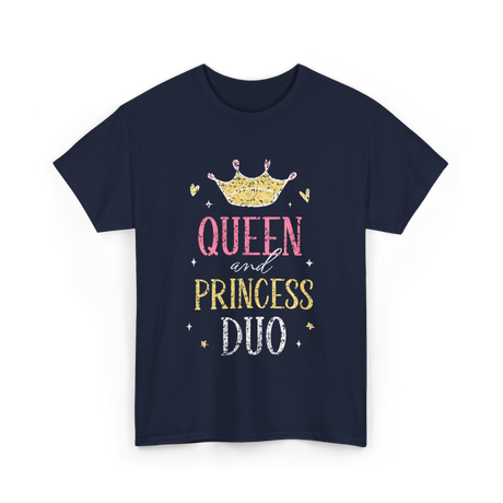 Queen and Princess Duo princess T-Shirt - Navy