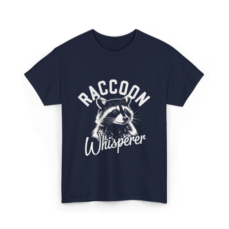 Raccoon Whisperer Raccoon T-Shirt - Navy