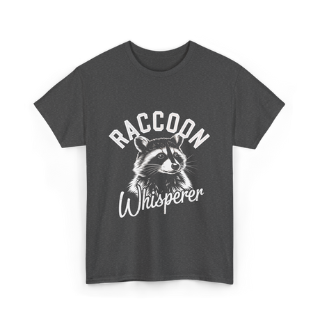 Raccoon Whisperer Raccoon T-Shirt - Dark Heather