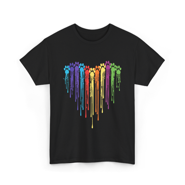 Rainbow Dogs T-Shirt - Black