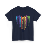 Rainbow Dogs T-Shirt - Navy