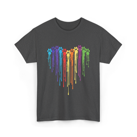 Rainbow Dogs T-Shirt - Dark Heather