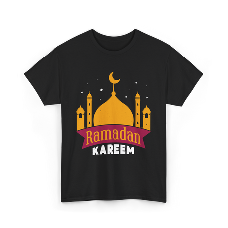 Ramadan Kareem Muslim Festival T-Shirt - Black