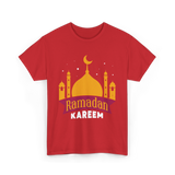 Ramadan Kareem Muslim Festival T-Shirt - Red