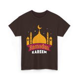 Ramadan Kareem Muslim Festival T-Shirt - Dark Chocolate