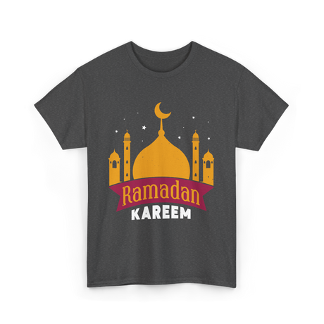 Ramadan Kareem Muslim Festival T-Shirt - Dark Heather