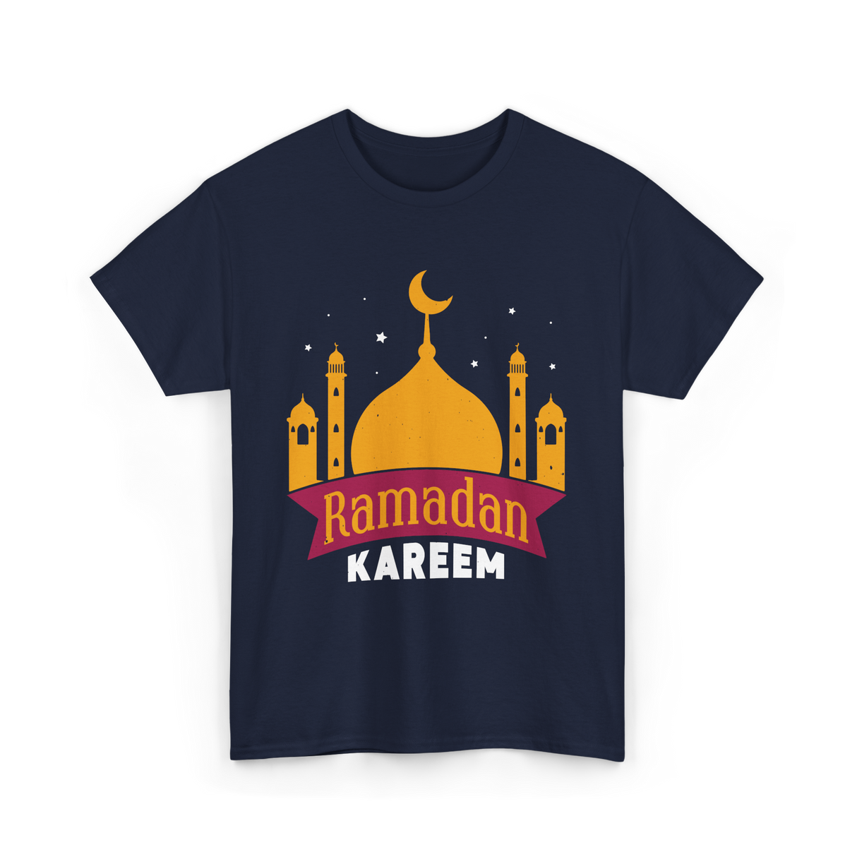 Ramadan Kareem Muslim Festival T-Shirt - Navy