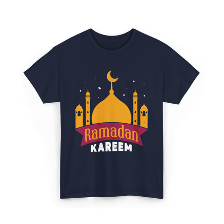 Ramadan Kareem Muslim Festival T-Shirt - Navy