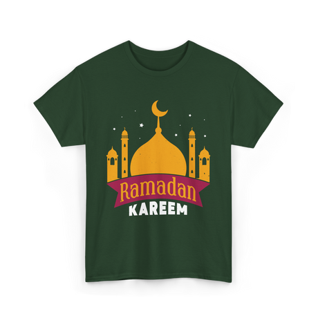 Ramadan Kareem Muslim Festival T-Shirt - Forest Green