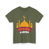 Ramadan Kareem Muslim Festival T-Shirt - Military Green