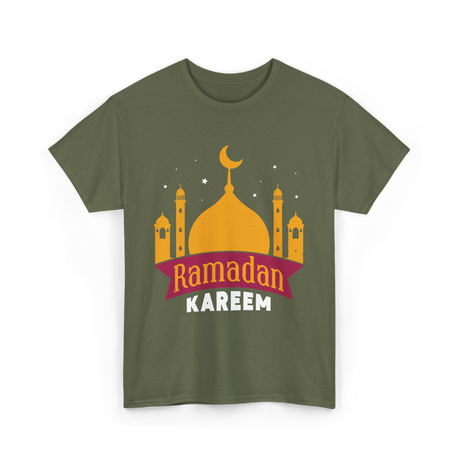 Ramadan Kareem Muslim Festival T-Shirt - Military Green