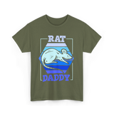 Rat Daddy Animal Lover Dad T-Shirt - Military Green