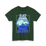 Rat Daddy Animal Lover Dad T-Shirt - Forest Green