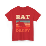 Rat Daddy Animal Lover T-Shirt - Red