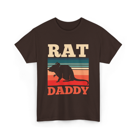 Rat Daddy Animal Lover T-Shirt - Dark Chocolate