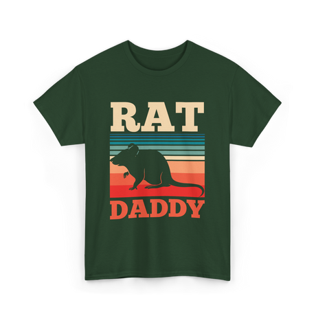 Rat Daddy Animal Lover T-Shirt - Forest Green