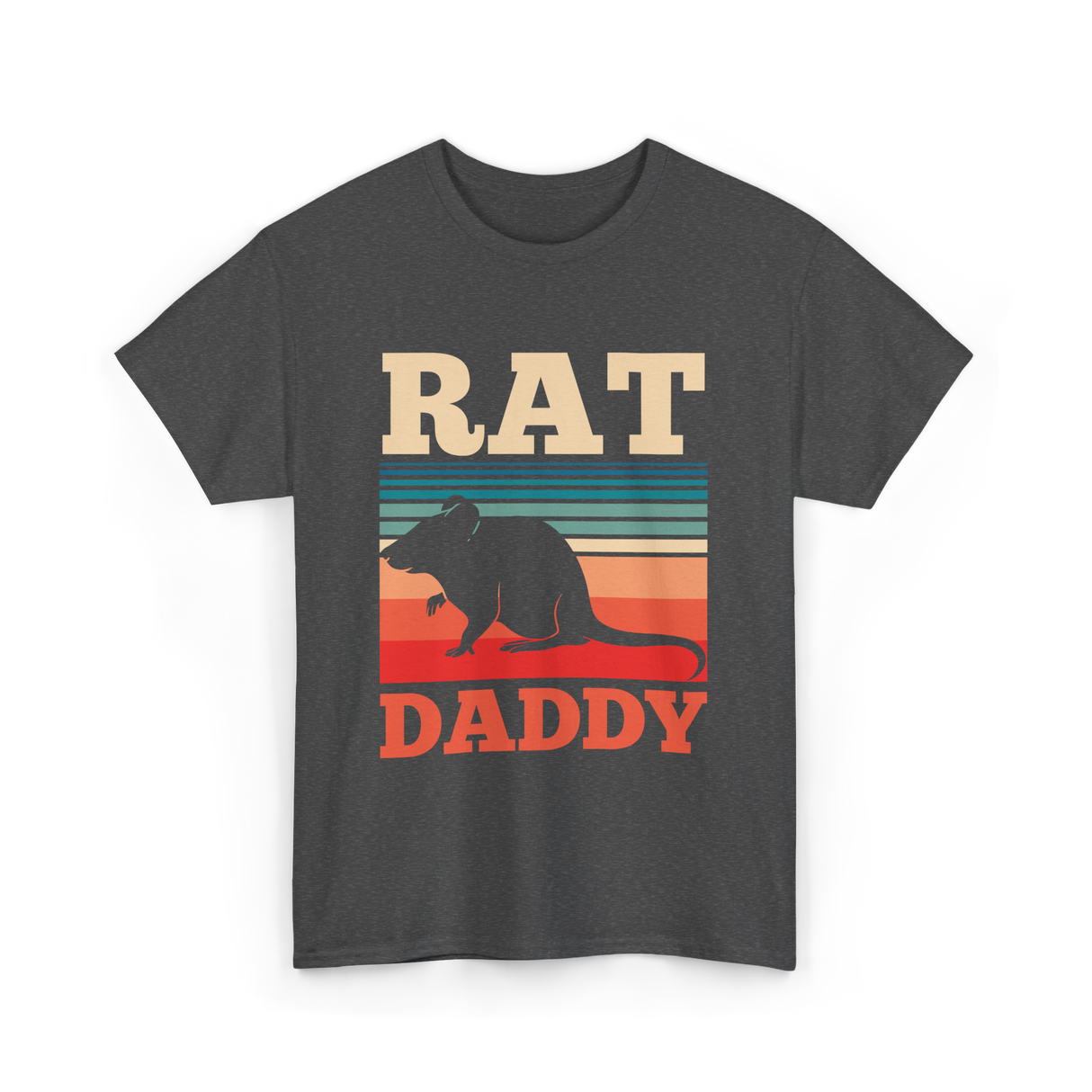 Rat Daddy Animal Lover T-Shirt - Dark Heather