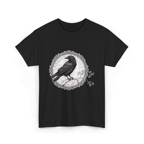 Raven Black Bird Art Raven T-Shirt - Black