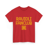 Ravioli Fanclub Ravioli Pasta T-Shirt - Red