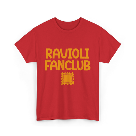 Ravioli Fanclub Ravioli Pasta T-Shirt - Red