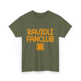 Ravioli Fanclub Ravioli Pasta T-Shirt - Military Green