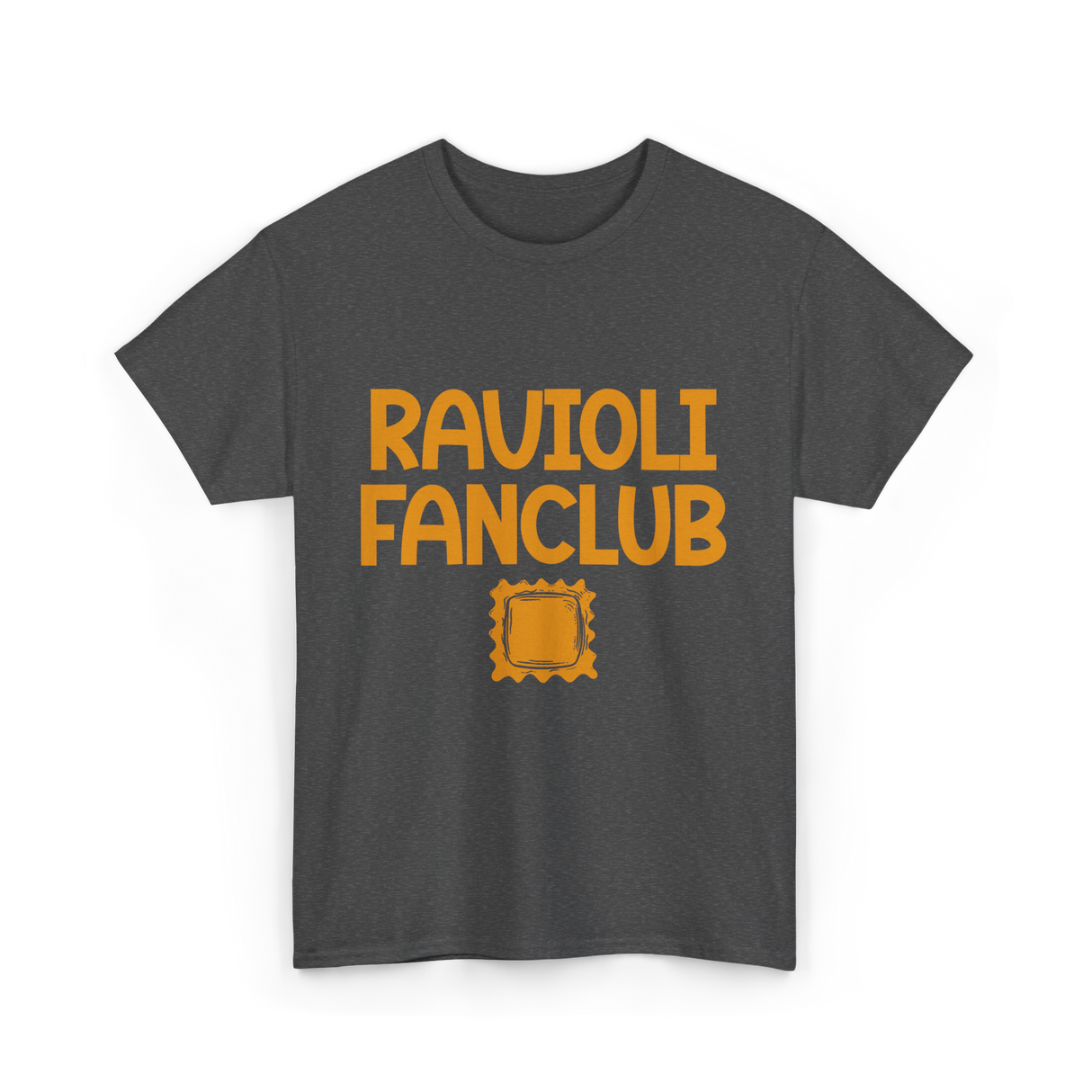 Ravioli Fanclub Ravioli Pasta T-Shirt - Dark Heather