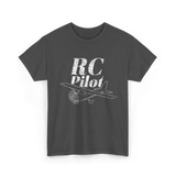 RC Pilot Remote Control Flying T-Shirt - Dark Heather