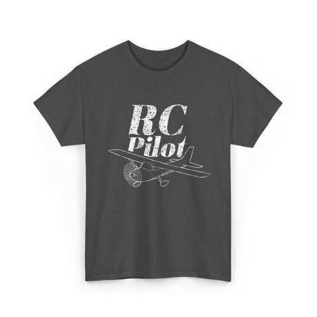 RC Pilot Remote Control Flying T-Shirt - Dark Heather