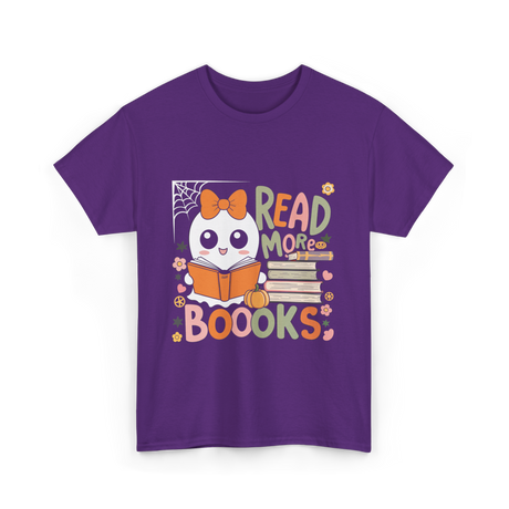 Read More Books Ghost T-Shirt - Purple