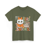 Read More Books Ghost T-Shirt - Military Green