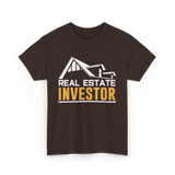 Real Estate Investor Investing T-Shirt - Dark Chocolate