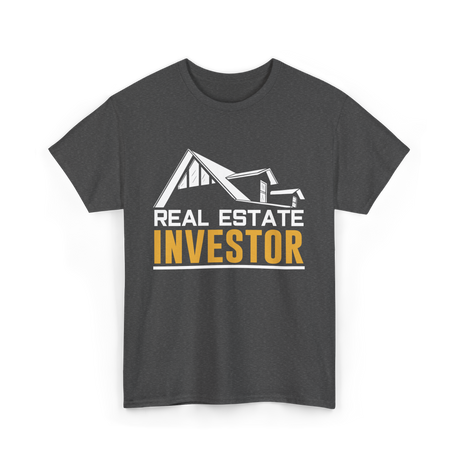 Real Estate Investor Investing T-Shirt - Dark Heather