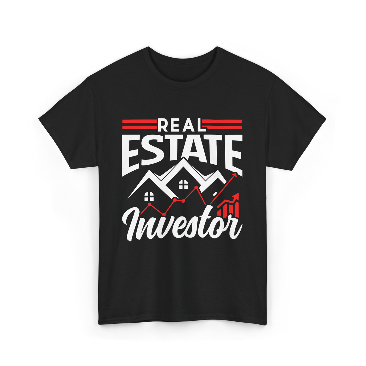 Real Estate Investor T-Shirt - Black