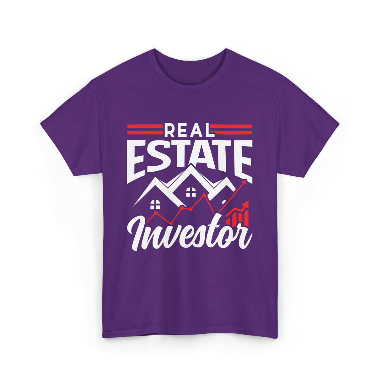 Real Estate Investor T-Shirt - Purple