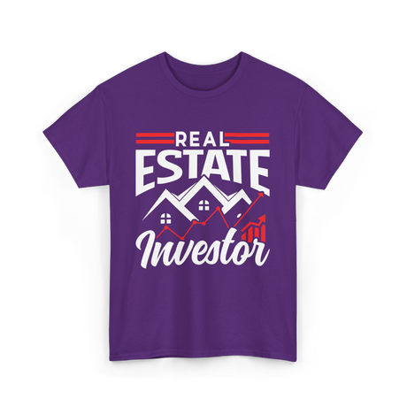 Real Estate Investor T-Shirt - Purple