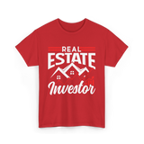 Real Estate Investor T-Shirt - Red