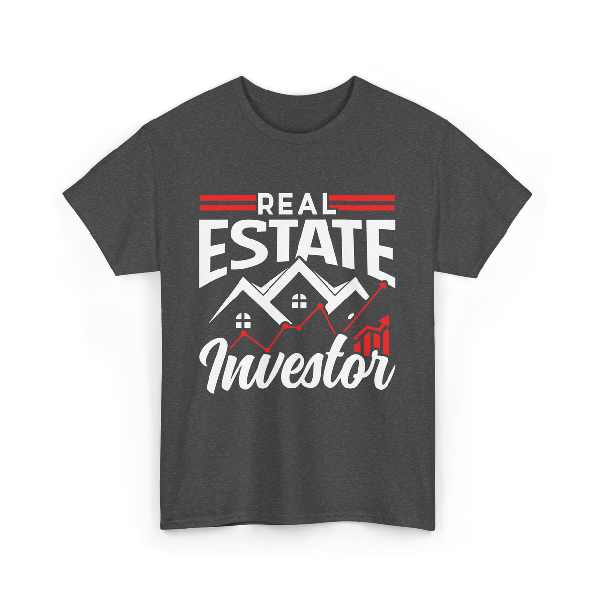 Real Estate Investor T-Shirt - Dark Heather