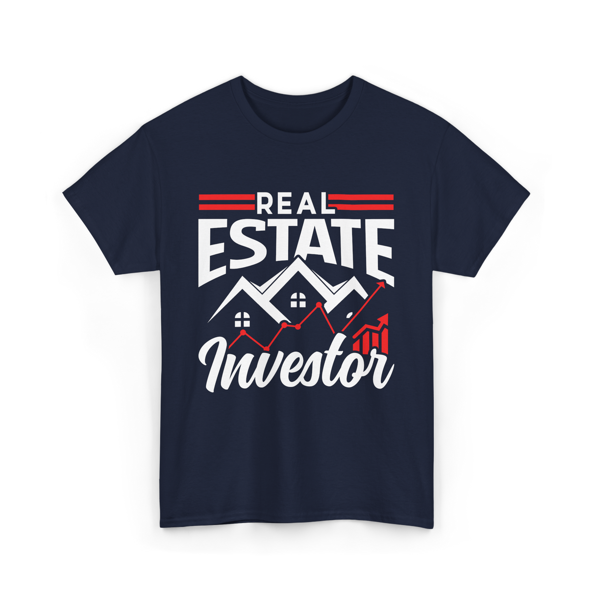 Real Estate Investor T-Shirt - Navy