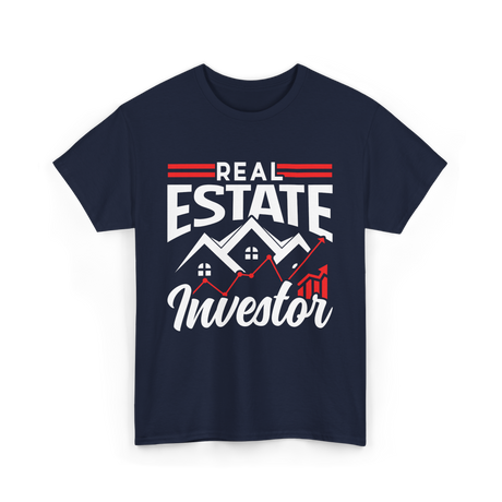 Real Estate Investor T-Shirt - Navy