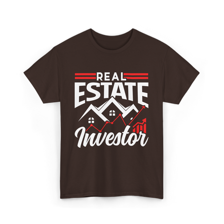 Real Estate Investor T-Shirt - Dark Chocolate