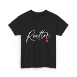 Realtor Home Real Estate T-Shirt - Black