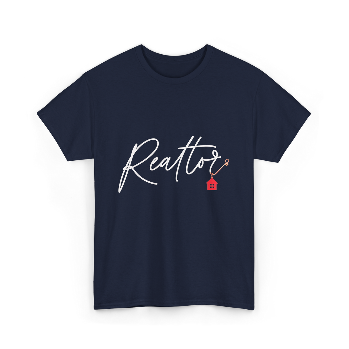 Realtor Home Real Estate T-Shirt - Navy