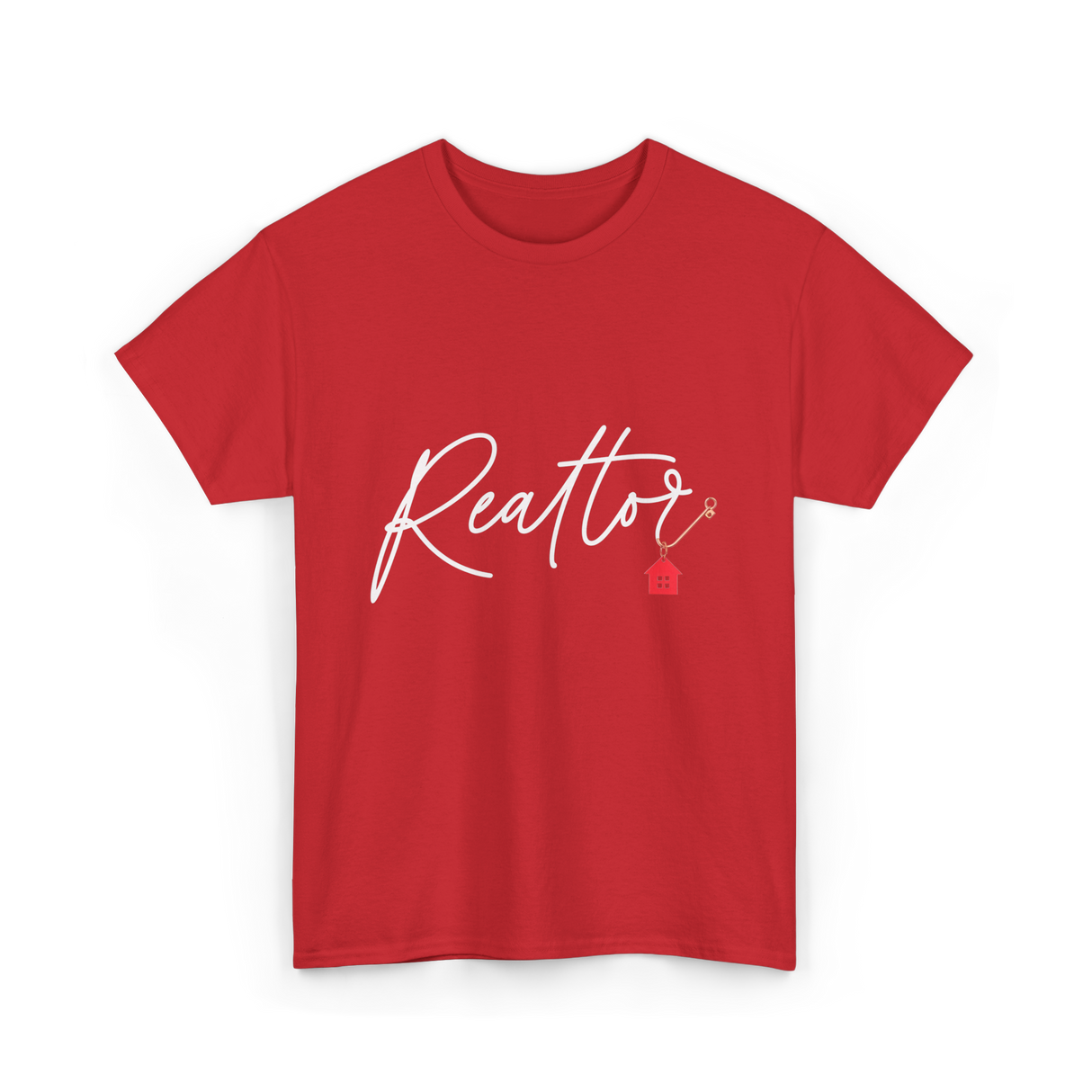 Realtor Home Real Estate T-Shirt - Red