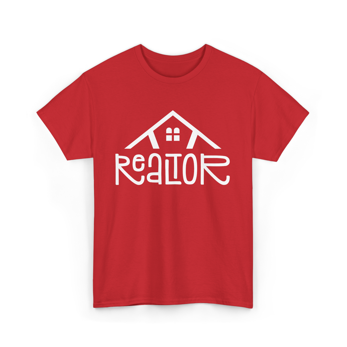 Realtor Real Estate Home T-Shirt - Red