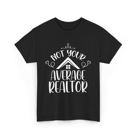 Realtor Real Estate T-Shirt - Black